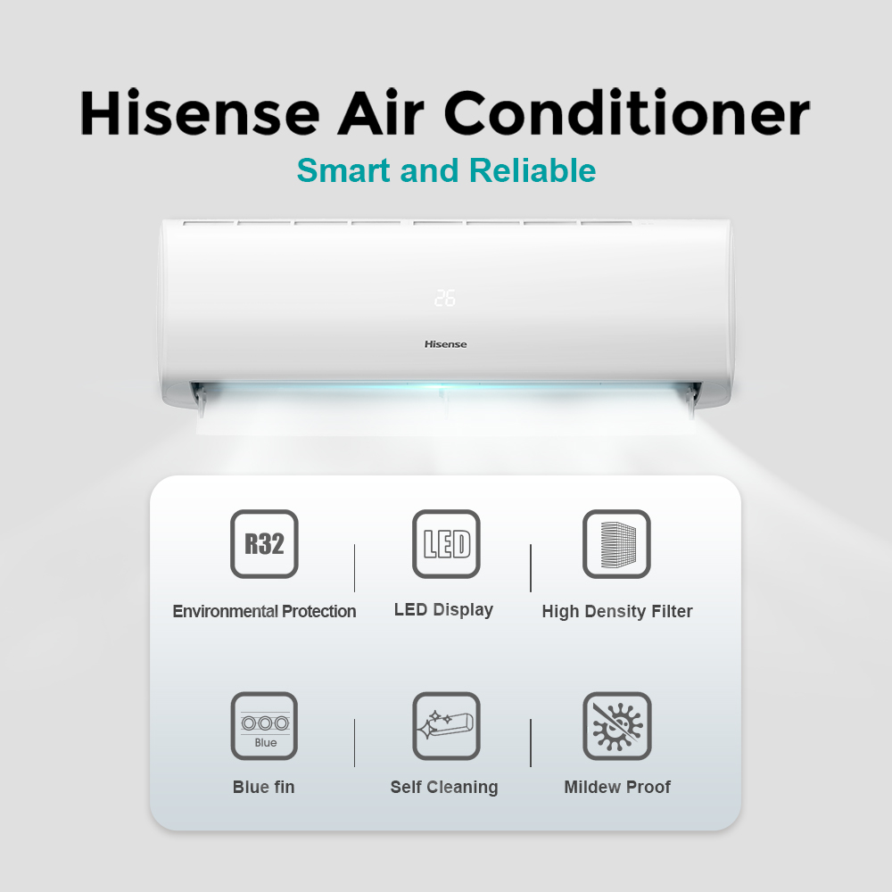 รีวิว Hisense CE Series Inverter 2025: แอร์เย็นฉ่ำ ประหยัดไฟ พร้อมฟังก์ชันจัดเต็มในราคาคุ้มค่า! (ครบทุก BTU และราคา)